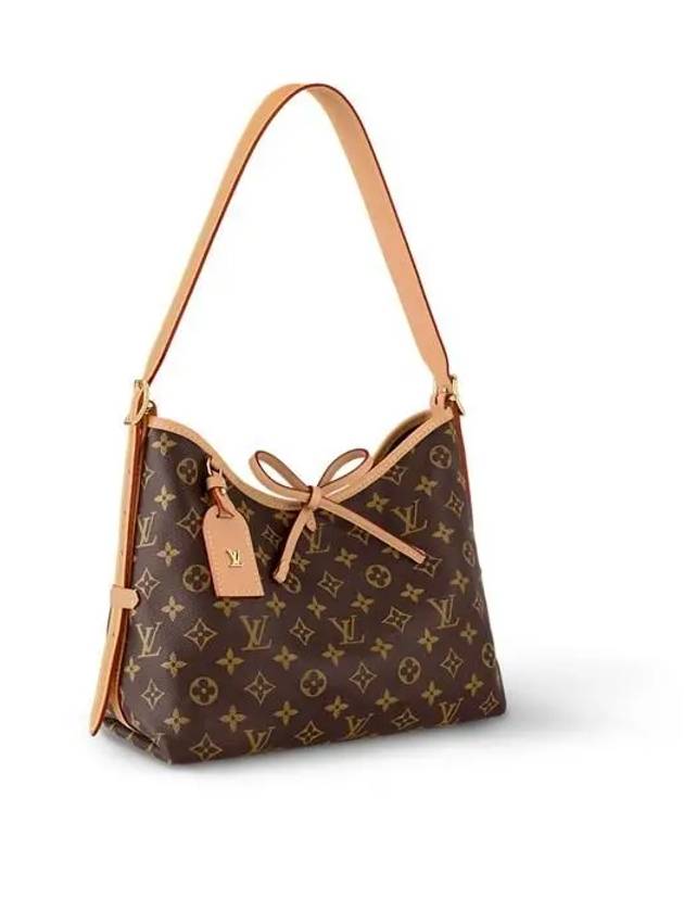 CarryAll PM Monogram Shoulder Bag Brown - LOUIS VUITTON - BALAAN 3