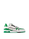 LV Trainer Low Top Sneakers Green - LOUIS VUITTON - BALAAN 2