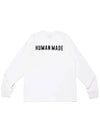 Graphic Long Sleeve T Shirt White HM28CS038 - HUMAN MADE - BALAAN 3