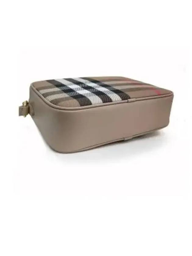 Check Camera Cross Bag Beige - BURBERRY - BALAAN 4