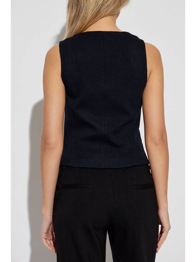 Rag & Bone  Vest Mariana, Women's, Navy Blue - RAG & BONE - BALAAN 4