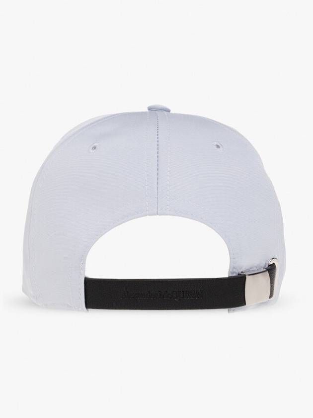 Graffiti Logo Printing Ball Cap Light Blue - ALEXANDER MCQUEEN - BALAAN 4