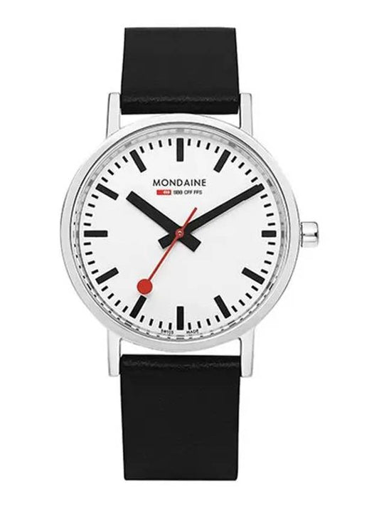 A660 30360 16SBBV Classic Vegan Men s Leather Watch - MONDAINE - BALAAN 1