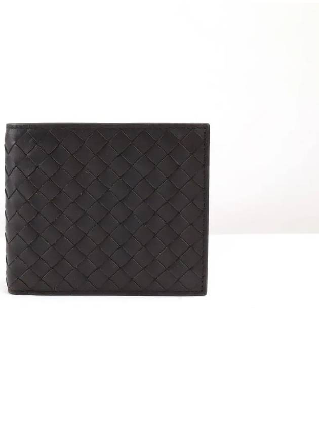 Intrecciato Weaving Half Wallet Espresso - BOTTEGA VENETA - BALAAN 6