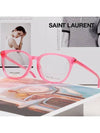 Glasses frame SL38 VL1 translucent pink horn rim - SAINT LAURENT - BALAAN 2