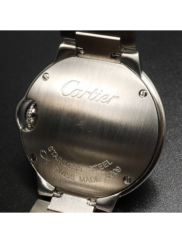 28MM Steel Quartz Ballon Bleu De Women s Watch - CARTIER - BALAAN 6