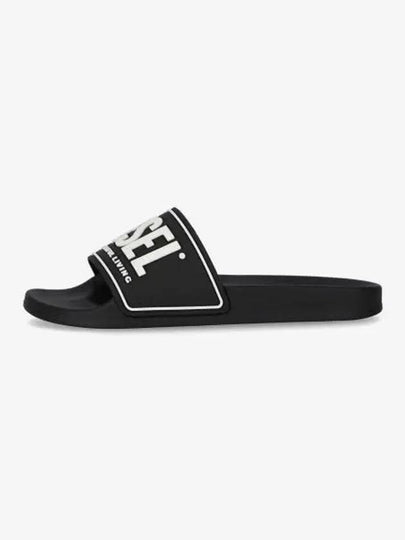 embossed logo flat slider sandals Y02854P4441 - DIESEL - BALAAN 2