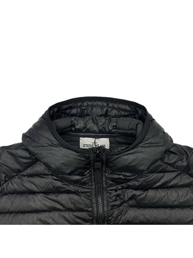 Loom Woven Chambers R-Nylon Down-TC Packable Jacket Black - STONE ISLAND - BALAAN 6