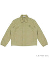 Quilted Nylon Frontal Logo Patch Jacket Canvas - MAISON KITSUNE - BALAAN 2