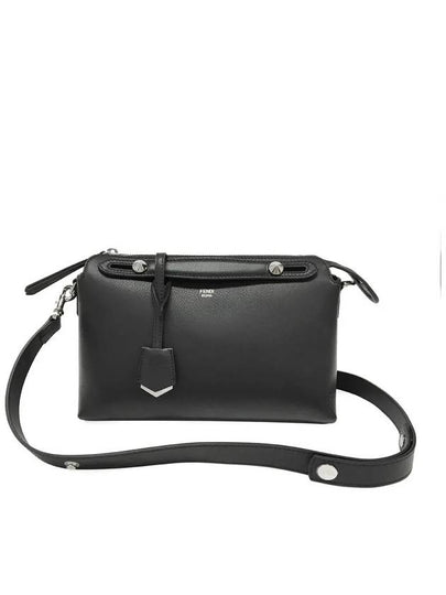 By The Way Boston Leather Medium Tote Bag Black - FENDI - BALAAN 2