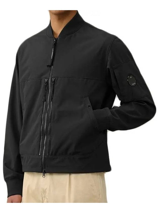 Shell-R Bomber Jacket Black - CP COMPANY - BALAAN 2