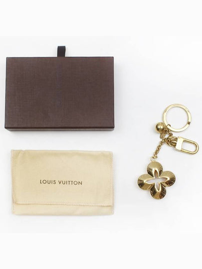 Monogram Flower Logo Eclipse Bag Charm Keyring M65222 - LOUIS VUITTON - BALAAN 2