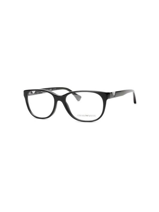 Eyewear Square Eyeglasses Black - EMPORIO ARMANI - BALAAN 1