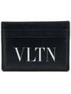 Women s Valentino 1Y2P0448LVN0NI Black Leather VLTN Card Wallet gt business Gangbuk used luxury goods - VALENTINO - BALAAN 2