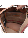 Canvas Check Ashby Shoulder Bag Brown - BURBERRY - BALAAN 7