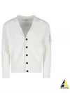 Lens Cotton Cardigan White - CP COMPANY - BALAAN 2