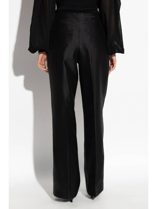 Zimmermann Creased Trousers, Women's, Black - ZIMMERMANN - BALAAN 4