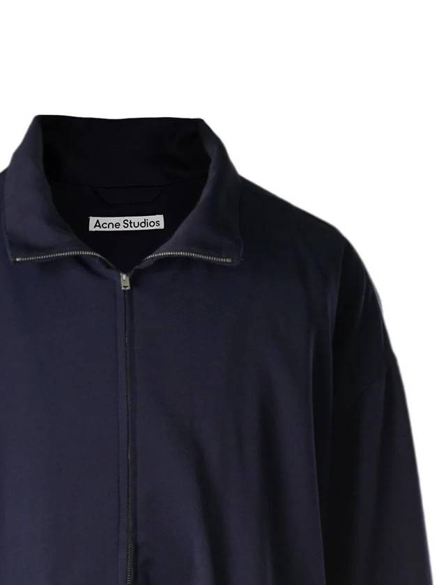 Fluid Logo Print Track Jacket Navy - ACNE STUDIOS - BALAAN 4