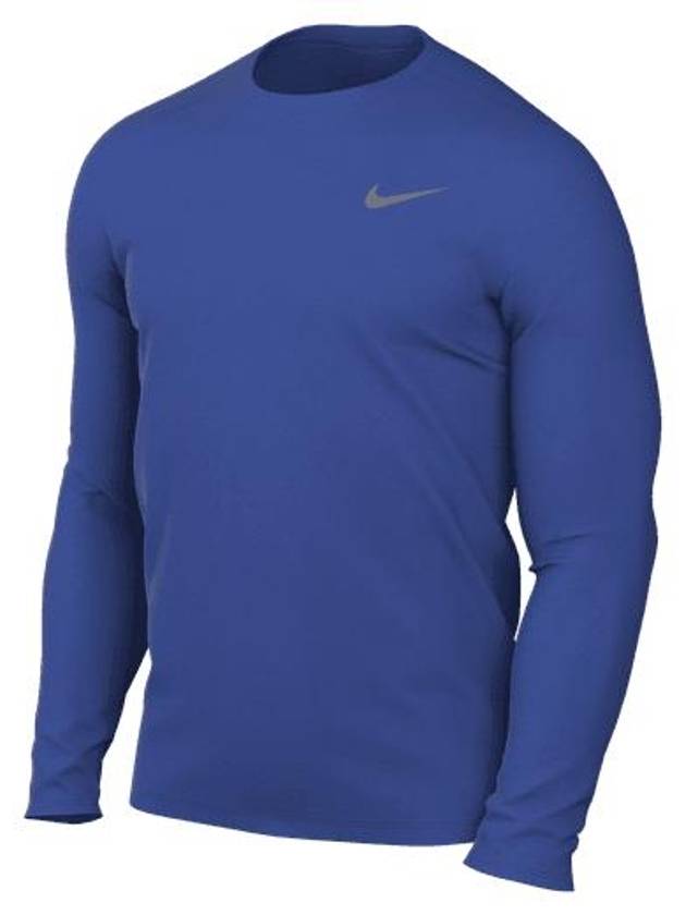 Men's Team Legend Long Sleeve T-Shirt Navy - NIKE - BALAAN 2