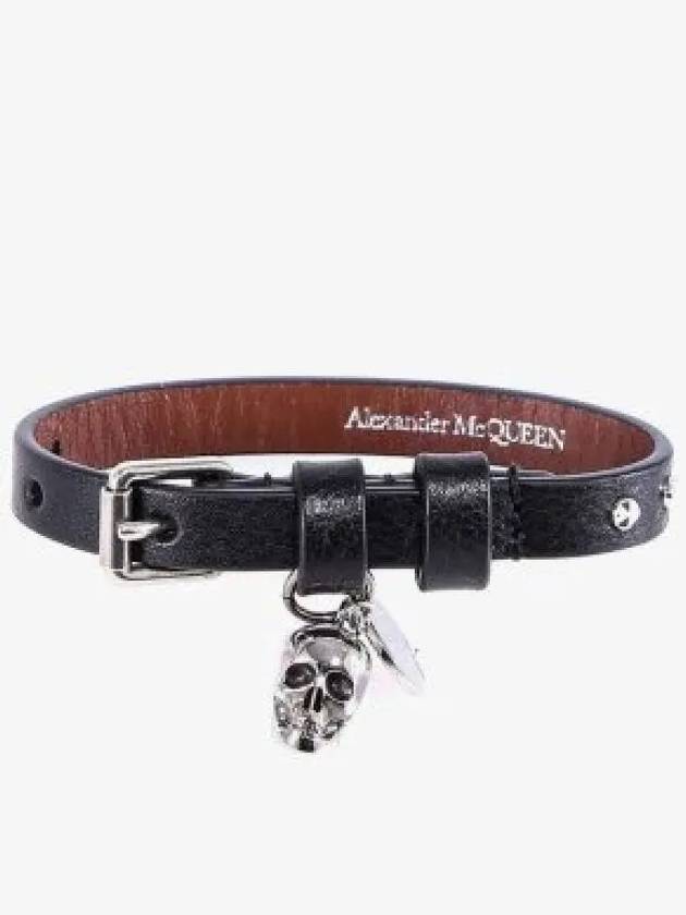 Skull Stud Bracelet Black - ALEXANDER MCQUEEN - BALAAN 2