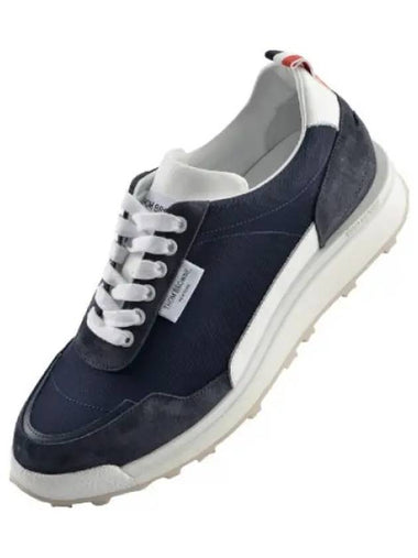 Eco Nylon Allum Age Trainer Men s Sneakers - THOM BROWNE - BALAAN 1