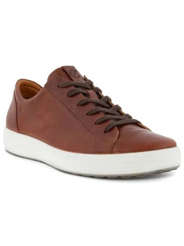 Soft 7 M Low Top Sneakers Brown - ECCO - BALAAN 2