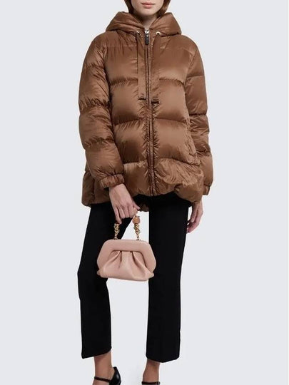 Seia Water Repellant Down Padding Caramel - MAX MARA - BALAAN 2