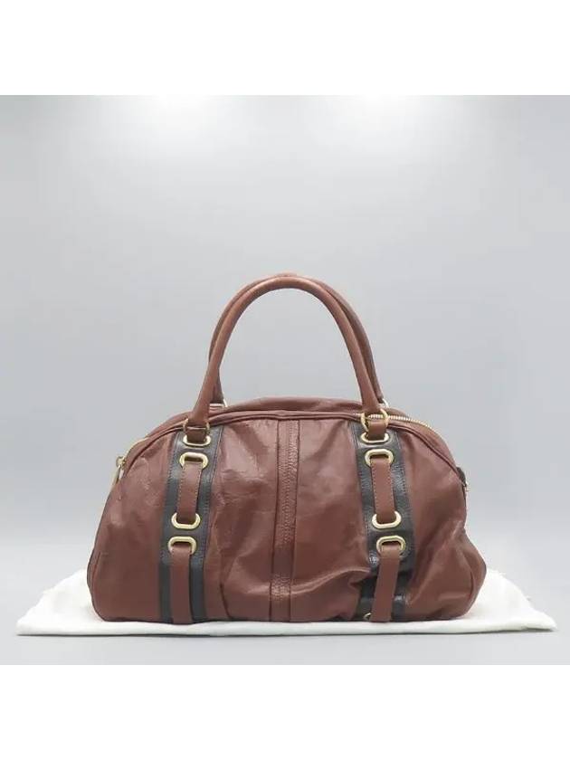 brown tote bag - MARC JACOBS - BALAAN 1