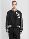 Letterman Striped Bomber Jacket Black - Y-3 - BALAAN 2