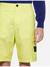 Cargo Bermuda Shorts Neon - STONE ISLAND - BALAAN 6