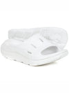 Ora Recovery Slide 3 Slippers White - HOKA ONE ONE - BALAAN 3