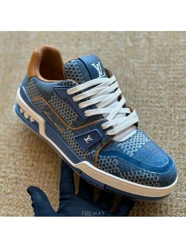 1AD6DI LV Trainer Sneakers - LOUIS VUITTON - BALAAN 1