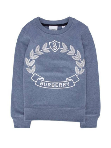 Kids T Shirt 8072330 B6339 SMOKEYSLATEBLUMEL - BURBERRY - BALAAN 1