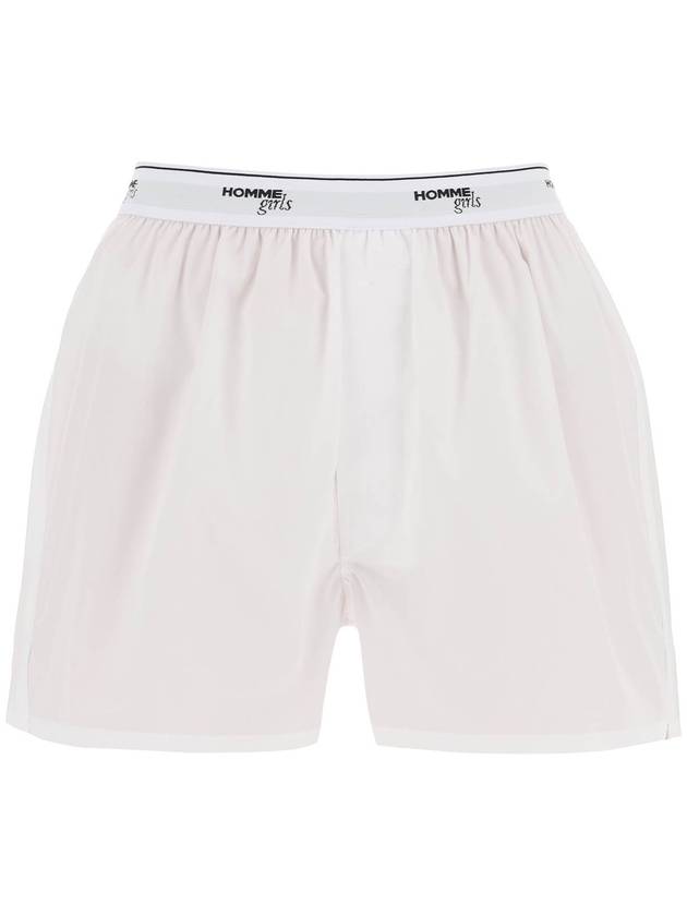 cotton boxer shorts - HOMMEGIRLS - BALAAN 1