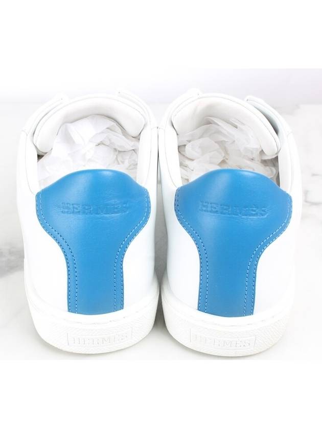 H logo avantage sneakers blue 40 5 255 - HERMES - BALAAN 5