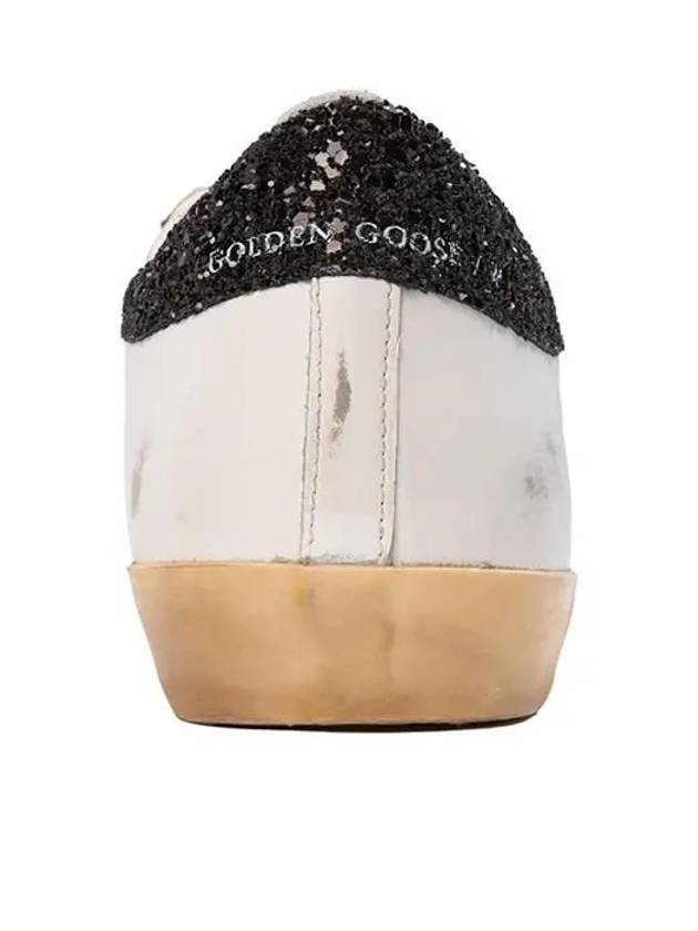 Black Glitter Tab Sneakers Women GWF00101 F003194 - GOLDEN GOOSE - BALAAN 5