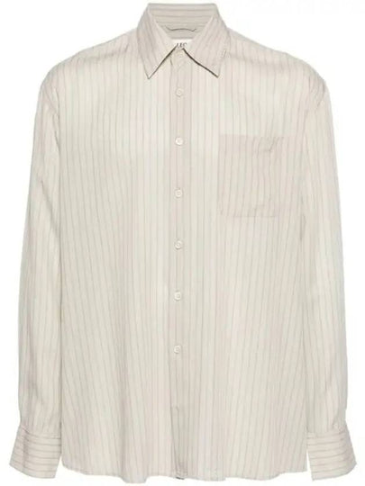 Above Striped Long Sleeve Shirt Ivory - OUR LEGACY - BALAAN 2