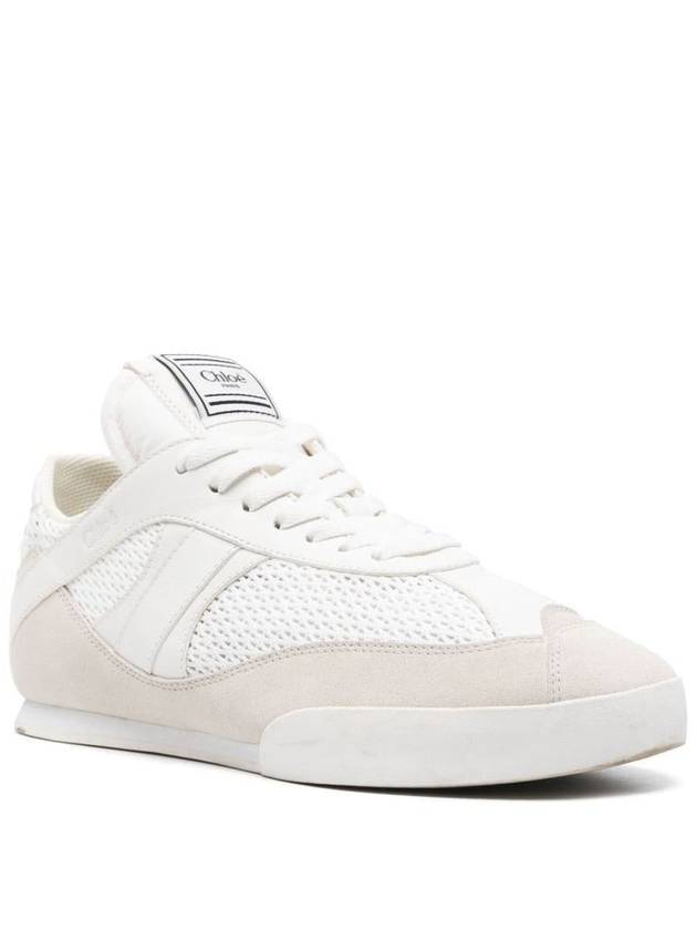 Chloé Kick Sneakers In Mesh And Suede Leather Shoes - CHLOE - BALAAN 2