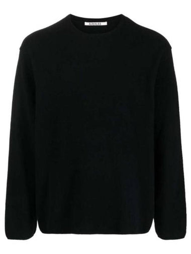 Sweater A23AP01SF BLACK - AURALEE - BALAAN 1