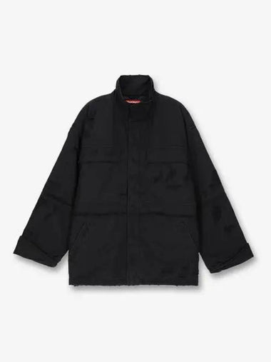 J Oise Jacket Black A143940QKAQ9XXA - DIESEL - BALAAN 1