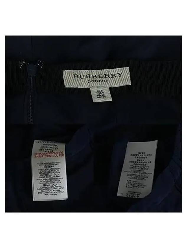 Smith Market Navy Skirt Women s Clothing - BURBERRY - BALAAN 5