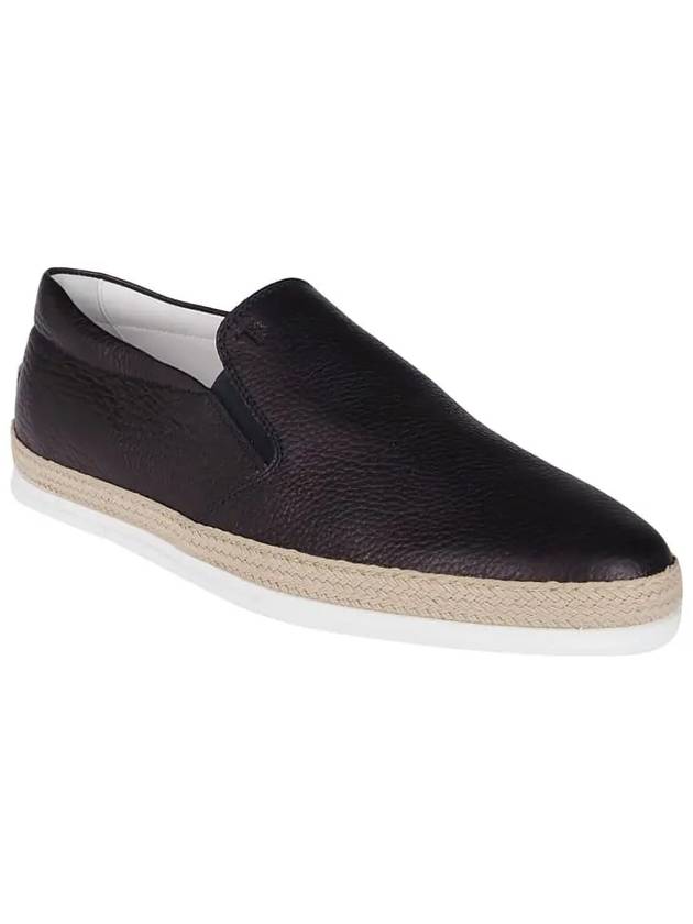 Men's Leather Slip-Ons Black - TOD'S - BALAAN 3