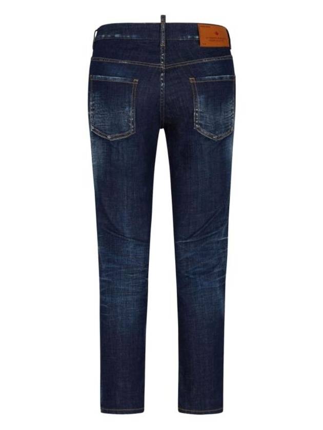 Dark Clean Wash Cool Girl Jeans Blue - DSQUARED2 - BALAAN 3