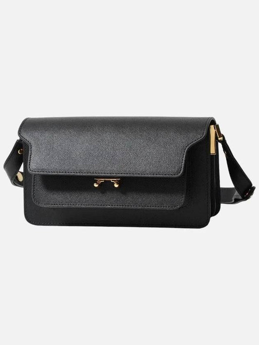 Trunk East West Shoulder Bag Black - MARNI - BALAAN 2