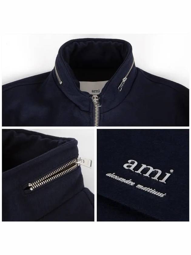 Jacket HJK058 WV0018 4011 BLUE - AMI - BALAAN 7