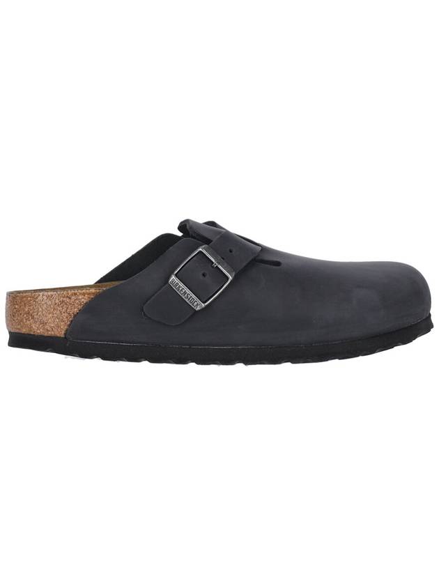 Leather Boston Sandals Black - BIRKENSTOCK - BALAAN 2