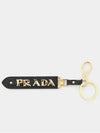 Saffiano Key Holder Black - PRADA - BALAAN 3