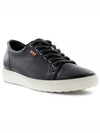 Soft 7 Low Top Sneakers Black - ECCO - BALAAN 2