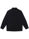 Outer Long Sleeve Shirt Dark Navy - SOLEW - BALAAN 3