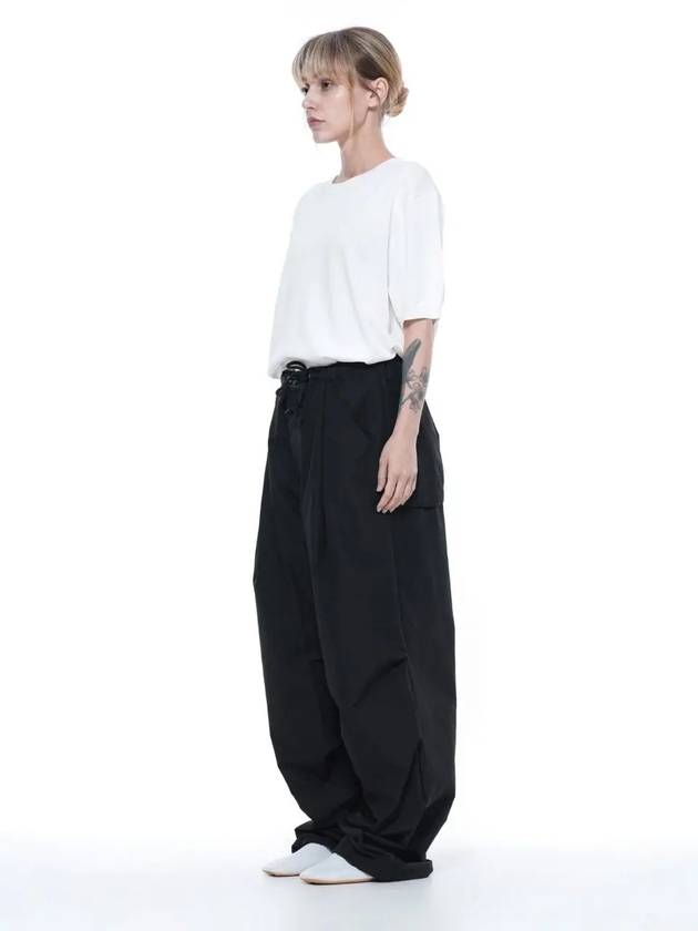 Women s PSPP BK Pocket String Parachute Pants Black - CHANCE'S NOI - BALAAN 5